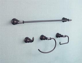 img 1 attached to 🔱 Tuscan Bronze Pfister Avalon Robe Hook: Enhance Your Décor & Organization