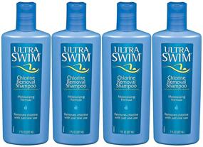 img 1 attached to 🌊 UltraSwim Chlorine Removal Moisturizing Shampoo - 7 oz (4 Pack): Restore and Protect Your Hair