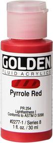 img 1 attached to Golden Fluid Acrylics Pyrrole Bottle