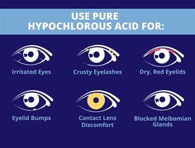 img 2 attached to Eye Love Hypochlorous Acid Eyelid Cleansing Spray: Gentle 👁️ Relief for Eye Irritation and Eyelid Care (2 oz Glass Bottle)