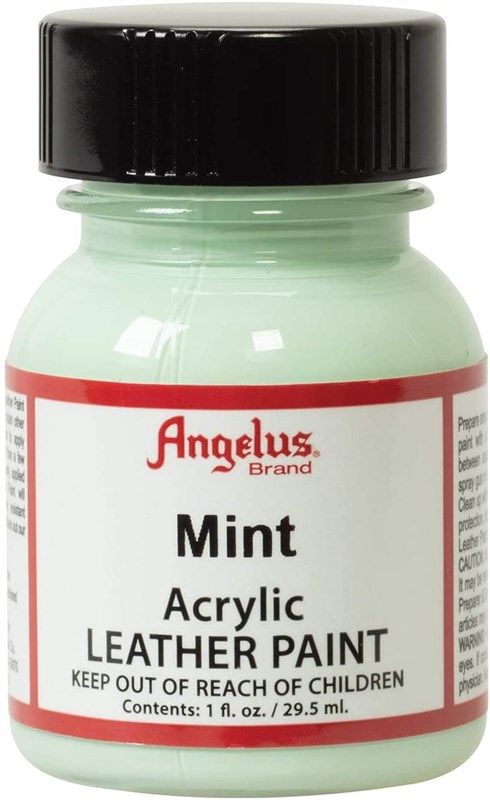 Mint-Colored Angelus Acrylic Leather Paint: Perfect for a…