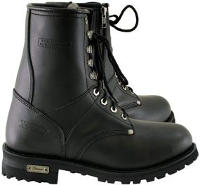 img 3 attached to 👢 Xelement 1446 Men's 'Vigilant' Black Logger Boots with Inside Zipper - Size 10.5