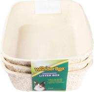 🐱 wonderbox disposable litter box for cats: a kitty's ultimate solution! logo