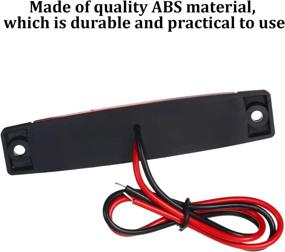 img 1 attached to ⛵ Enhance Your Boating Experience with 8-Piece Marine Boat Lights: Waterproof LED Interior Lights for Boat Deck, Navigation, Bow, Stern, and Kayak (Red)