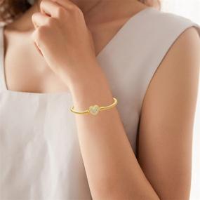 img 1 attached to Sterling Silver Yellow Gold Snake Chain Bracelet for Pandora Charms 🐍 - LONAGO Jewelry Moments, Fits Any Charm, Perfect Gift for Women and Girls