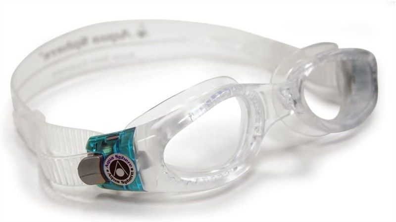 aqua sphere kaiman goggle clear 로고