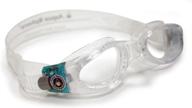 aqua sphere kaiman lady swim goggles: italian-made for premium quality logo