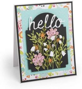 img 1 attached to 🌸 Funky Floral #2: Sizzix Thinlits Die Set - Vibrant and Versatile!