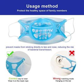 img 3 attached to Breathable Lipstick Protection with Silicone Bracket: 3D Design