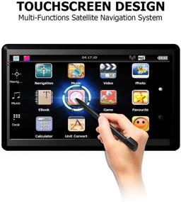 img 2 attached to 7 inch HD Screen GPS Navigation System for Car Truck - Voice 🚗 Broadcast, Speed ​​Camera Warning, Driving Alert - Latest 2021 Edition with Free Lifetime Maps (Black)