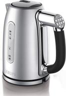 🔌 krups bw710d51 cool-touch stainless steel electric kettle: adjustable temperature & 1.7-liter capacity логотип