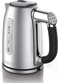 img 4 attached to 🔌 KRUPS BW710D51 Cool-touch Stainless Steel Electric Kettle: Adjustable Temperature & 1.7-Liter Capacity