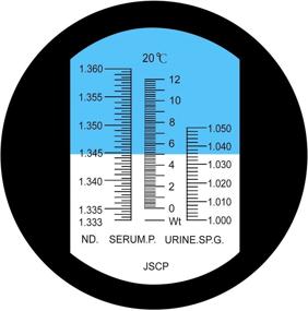 img 1 attached to Clinical Refractometer Specific Refractive Veterinary