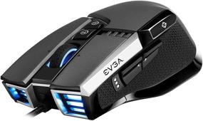 img 3 attached to 🖱️ EVGA X17 Gaming Mouse: Wired, Grey, Customizable, 16,000 DPI, 5 Profiles, 10 Buttons - Ergonomic 903-W1-17GR-KR