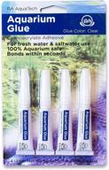 ra aquatech clear aquarium glue for plant and coral aquascaping - instant and safe for aquariums logo