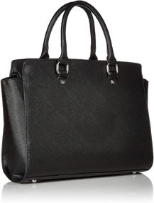 img 3 attached to Major Q 664018 Womens Fashion Black Women's Handbags & Wallets and Shoulder Bags