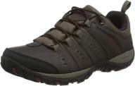 columbia peakfreak nomad men's cordovan garnet hiking shoe logo