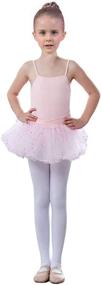 img 1 attached to 🩰 Aukareny Leotard Dancewear: Top-quality Camisole Ballet Girls' Clothing for Active Performances