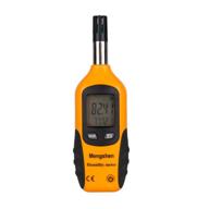 🌡️ mengshen m86 digital temperature and humidity meter with dew point and wet bulb temperature - battery included: a comprehensive measurement device логотип