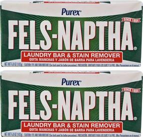 img 1 attached to 🧼 Fels Naptha Laundry Soap Bar - 5.0 oz - 2 pk: Highly Effective Stain Fighter!