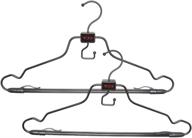 🧳 tumi – set of 2 durable reversible travel hangers for garment bags – black luggage accessories логотип