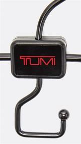 img 1 attached to 🧳 TUMI – Set of 2 Durable Reversible Travel Hangers for Garment Bags – Black Luggage Accessories