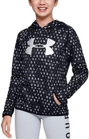 img 3 attached to Одежда и активная одежда для девочек Under Armour Fleece Novelty Downpour