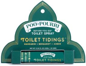 img 2 attached to 💩 Poo-Pourri Туалетный спрей "Poo-Pourri Toilet Tidings", 0,34 жидкозорки: легко избавьтесь от запахов в ванной комнате!