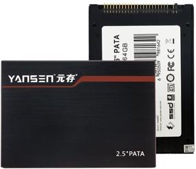 img 3 attached to High-Speed 64GB KingSpec 2.5-inch PATA/IDE SSD: Improved Performance with MLC Flash & SM2236 Controller