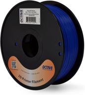 🔵 high-quality 1" octave blue abs filament - ideal for 3d printers logo