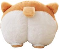 🐶 veeki corgi butt pillow - adorable animal plush for sofa, cushion toy, and multipurpose use - perfect as birthday gift logo