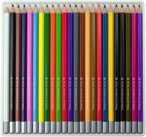 img 1 attached to 🖌 24-Piece Watercolor Pencil Set by Royal & Langnickel