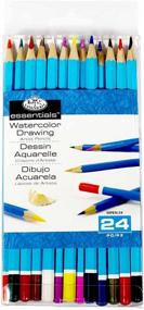 img 2 attached to 🖌 24-Piece Watercolor Pencil Set by Royal & Langnickel