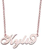 casa novia personalized nameplate semi custom boys' jewelry: exquisite personalization for the modern gentleman logo