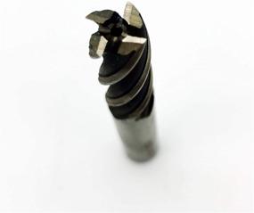 img 3 attached to Прецизионная стальная флейта 🔪 Прямой резак для высокоскоростной эффективности.