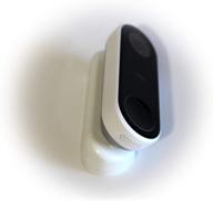 🏠 airtech домашняя автоматизация - nest hello wedge – белый (классическая подушка) – улучшите угол обзора с регулировкой от 30° до 45°. логотип