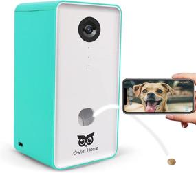 img 4 attached to 🐾 Owlet Home - Pet Camera & Treat Dispenser for Dogs/Cats - WiFi, 1080P Camera, Live Video, Auto Night Vision, 2-Way Audio - Compatible with Alexa