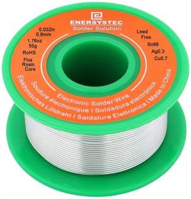 img 4 attached to 🔧 0.8mm Lead-Free Rosin Core Flux Solder Wire - Sn99 Ag0.3 Cu0.7 - 0.032in Diameter - 0.11lb Weight - Perfect for Electronics Soldering - 50g Unleaded