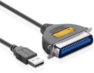 🔌 ugreen usb to parallel printer cable adapter - high-speed data transfer - 10ft логотип