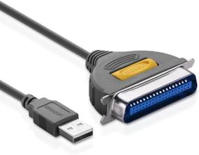 img 2 attached to 🔌 UGREEN USB to Parallel Printer Cable Adapter - High-Speed Data Transfer - 10FT