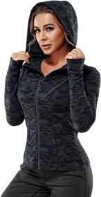 img 4 attached to TrainingGirl Workout Jackets Athletic Running Sports & Fitness in Running
