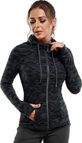 img 3 attached to TrainingGirl Workout Jackets Athletic Running Sports & Fitness in Running