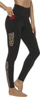 🩳 persit leggings for women: high waisted workout leggings with pockets & tummy control logo