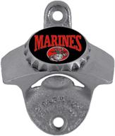 🍺 siskiyou sports marines wall mounted bottle opener logo