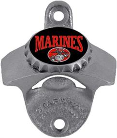 img 1 attached to 🍺 Siskiyou Sports Marines Wall Mounted Bottle Opener