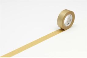 img 1 attached to 🔶 MT Solids Gold Washi Paper Masking Tape, 3/5" x 11 yd (MT01P205)