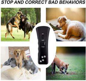 img 2 attached to KAiF Handheld Dog Repellent and Anti Barking Control Device - Powerful Ultrasonic Dog Bark Deterrent - Safe and Humane Bark Stopper and Dogs Repeller - Effective Behavior Pet Training Solution