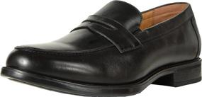 img 3 attached to 👞 Cognac Smooth Florsheim Midtown Penny Loafer