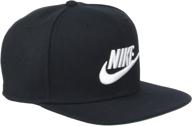 🧢 stylish and functional: nike men's u nsw pro cap futura for supreme comfort and performance logo