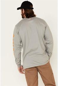 img 1 attached to Ariat Resistant Sleeve CrewHenley X Large Men's Clothing